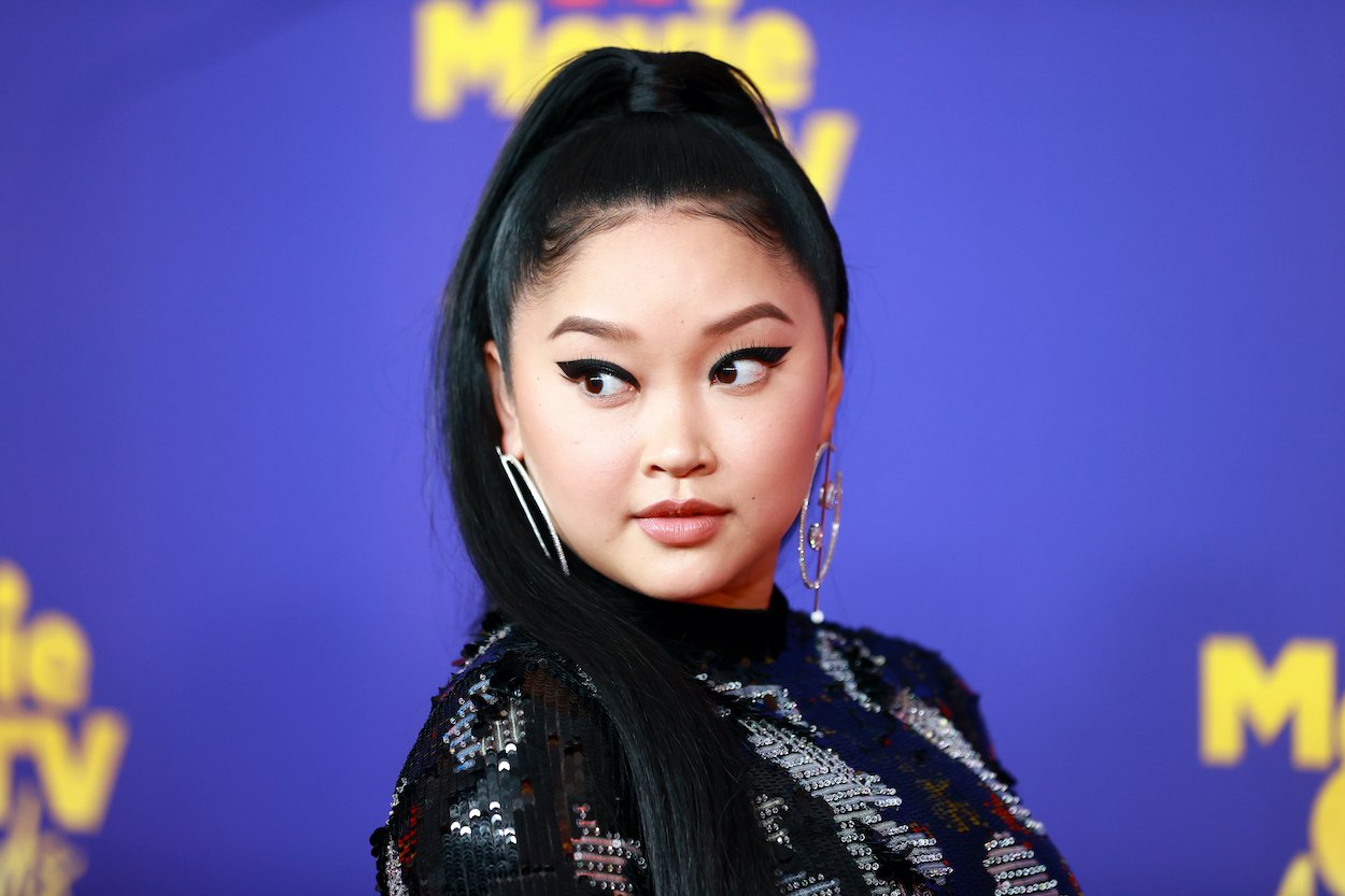 To All The Boys I've Loved Before star Lana Condor arrives to the MTV movie awards