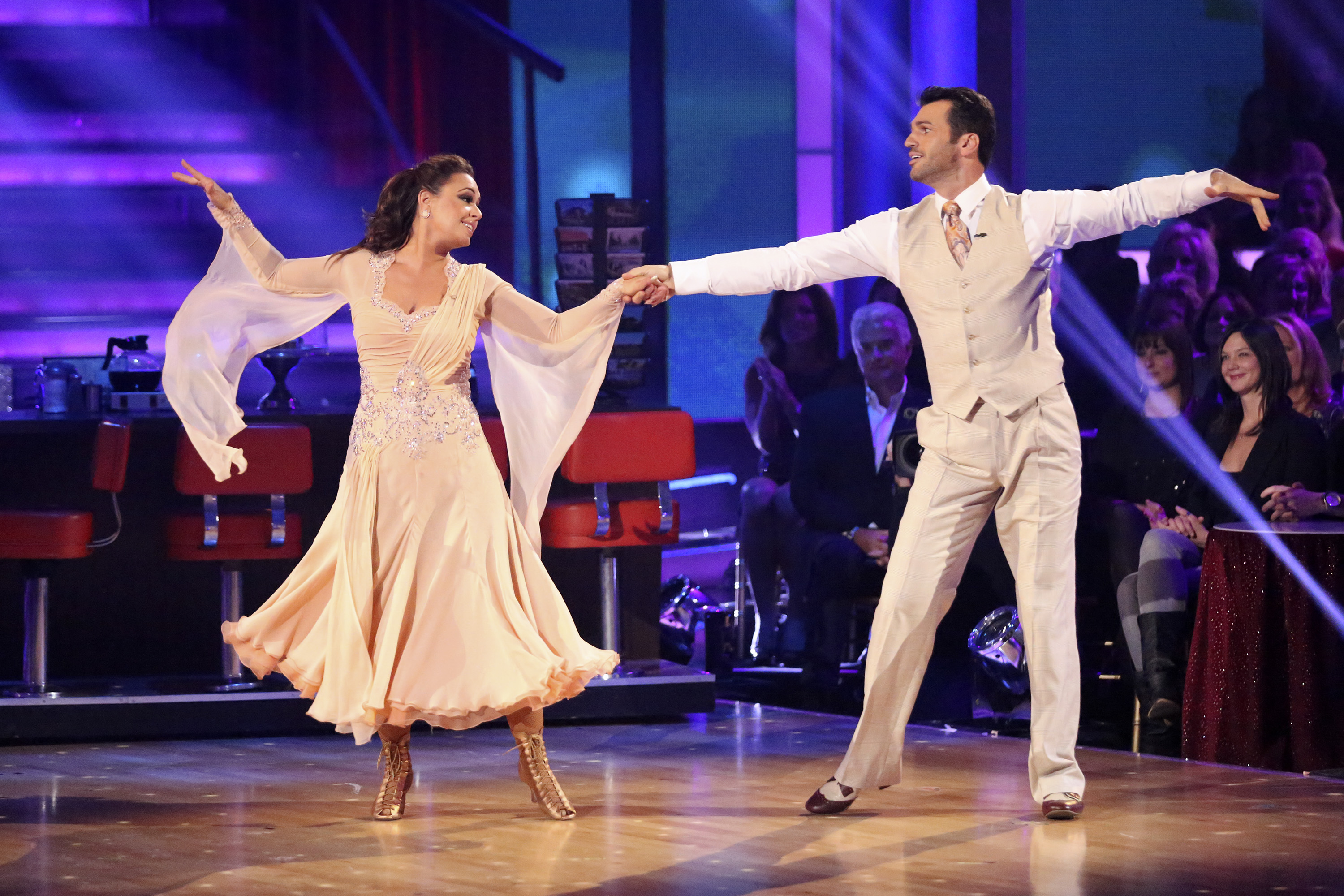 Leah Remini and Tony Dovolani on 'Dancing With the Stars' 