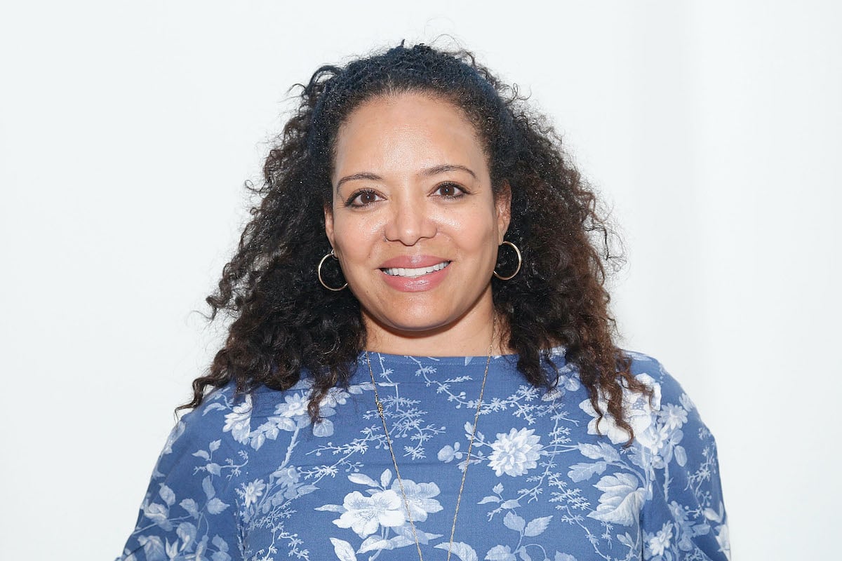 Luna Lauren Velez posing for a photo on the red carpet at an event