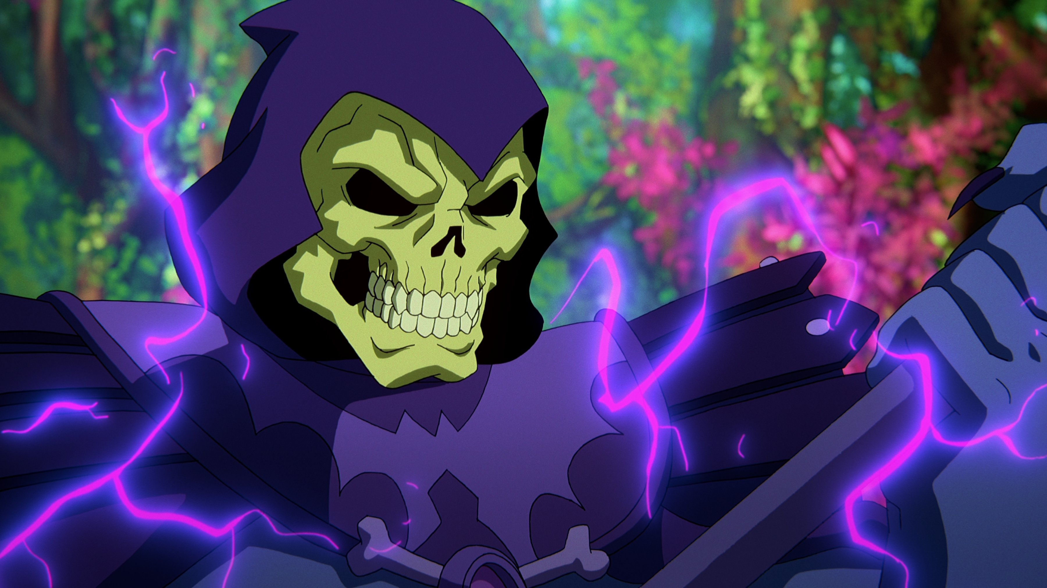 Masters of the Universe: Revelation - Skeletor weilds his magic staff