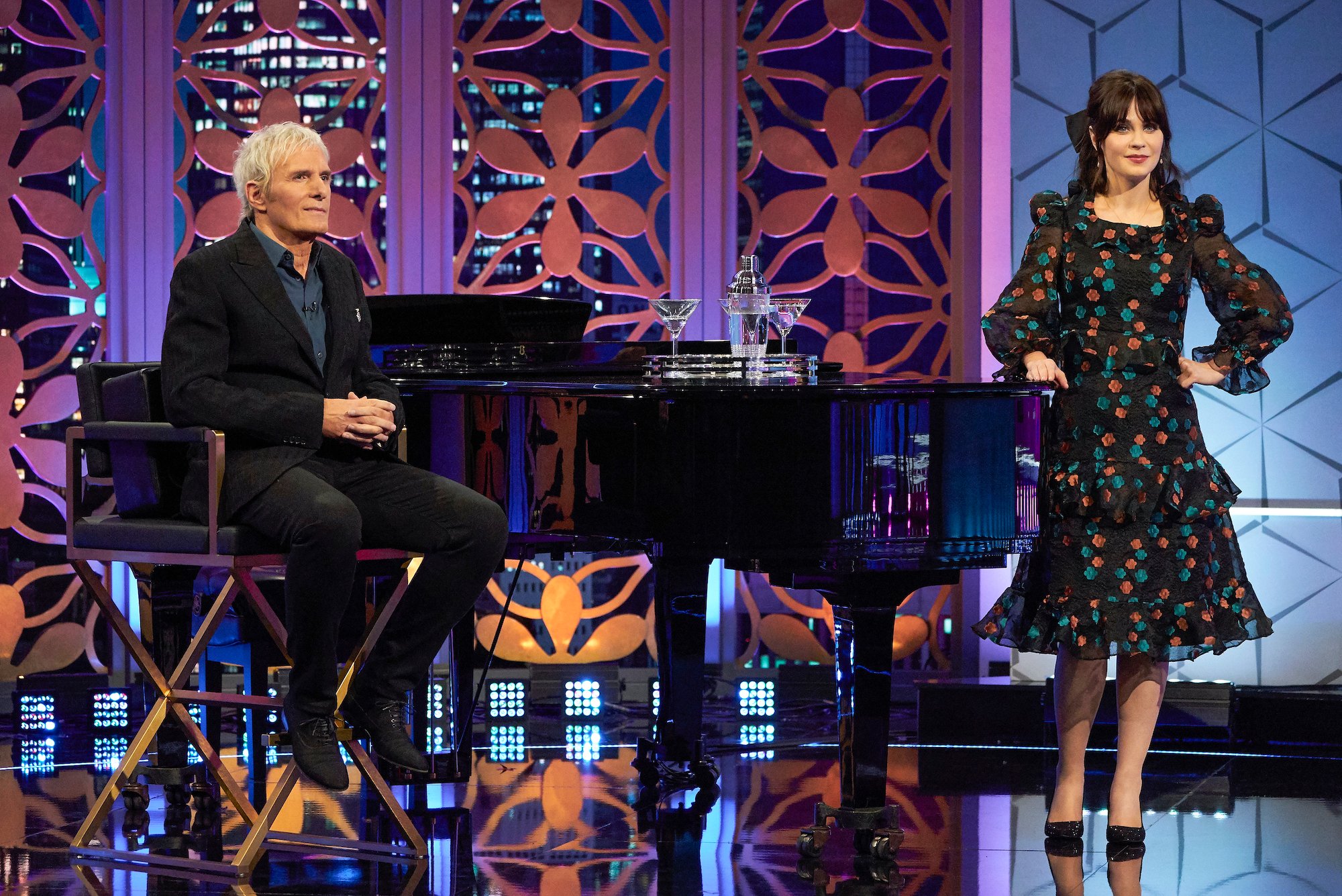 Michael Bolton and Zooey Deschanel