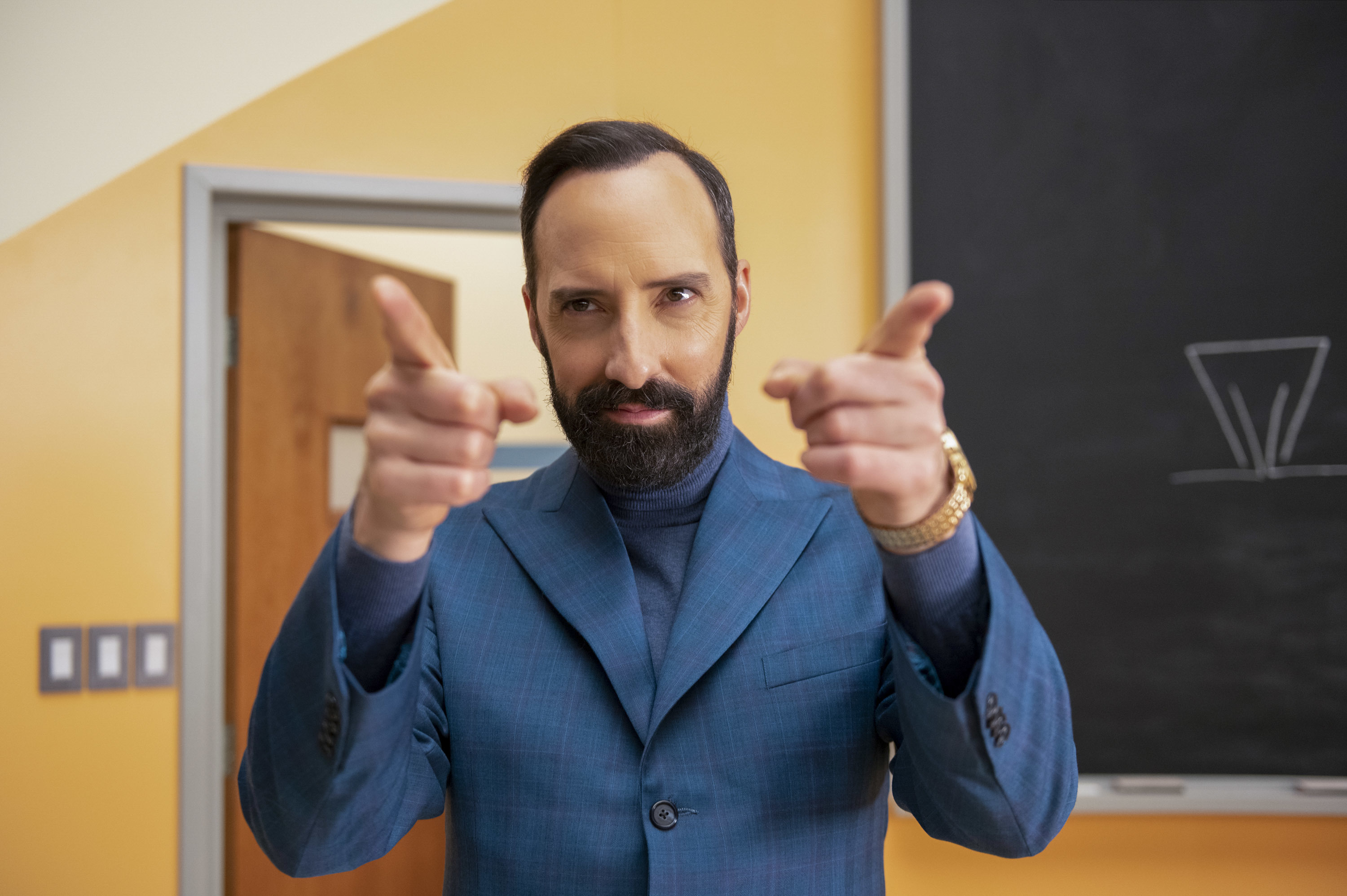 Mysterious Benedict Society: Tony Hale as Curtain