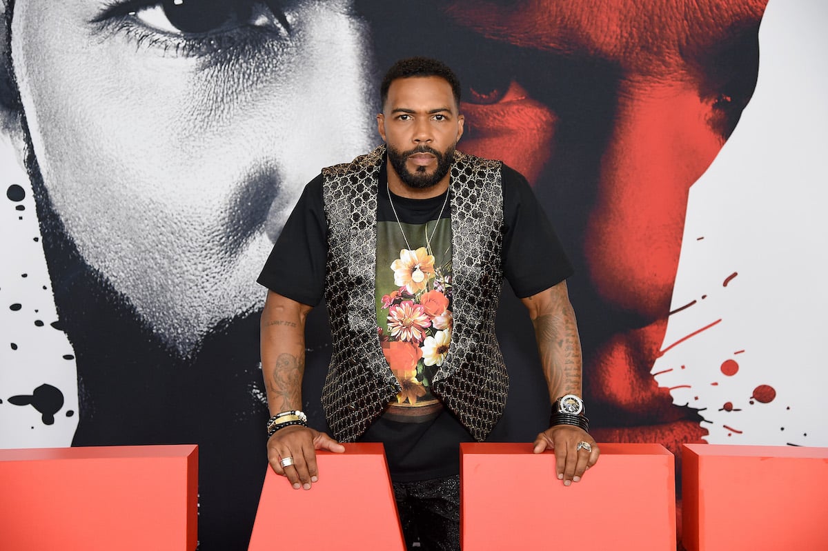 Omari Hardwick looks into the camera