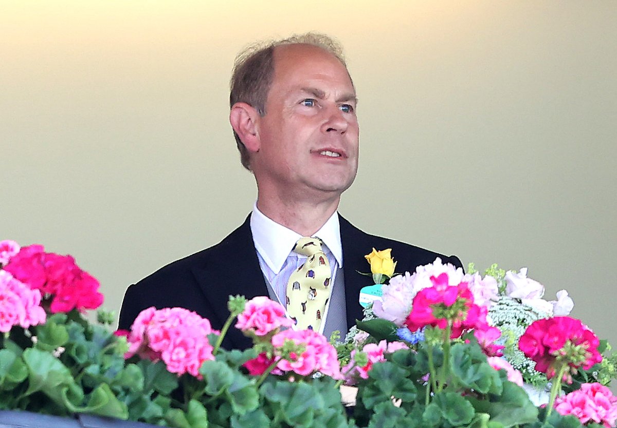 Prince Edward, Earl of Wessex during Royal Ascot