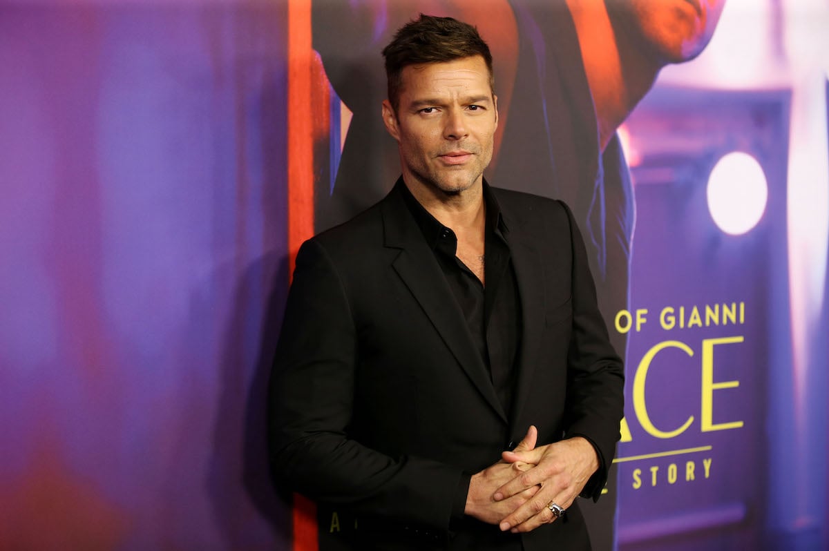 Ricky Martin poses for cameras at a For Your Consideration Event for FX's 'The Assassination of Gianni Versace American Crime Story' in 2018