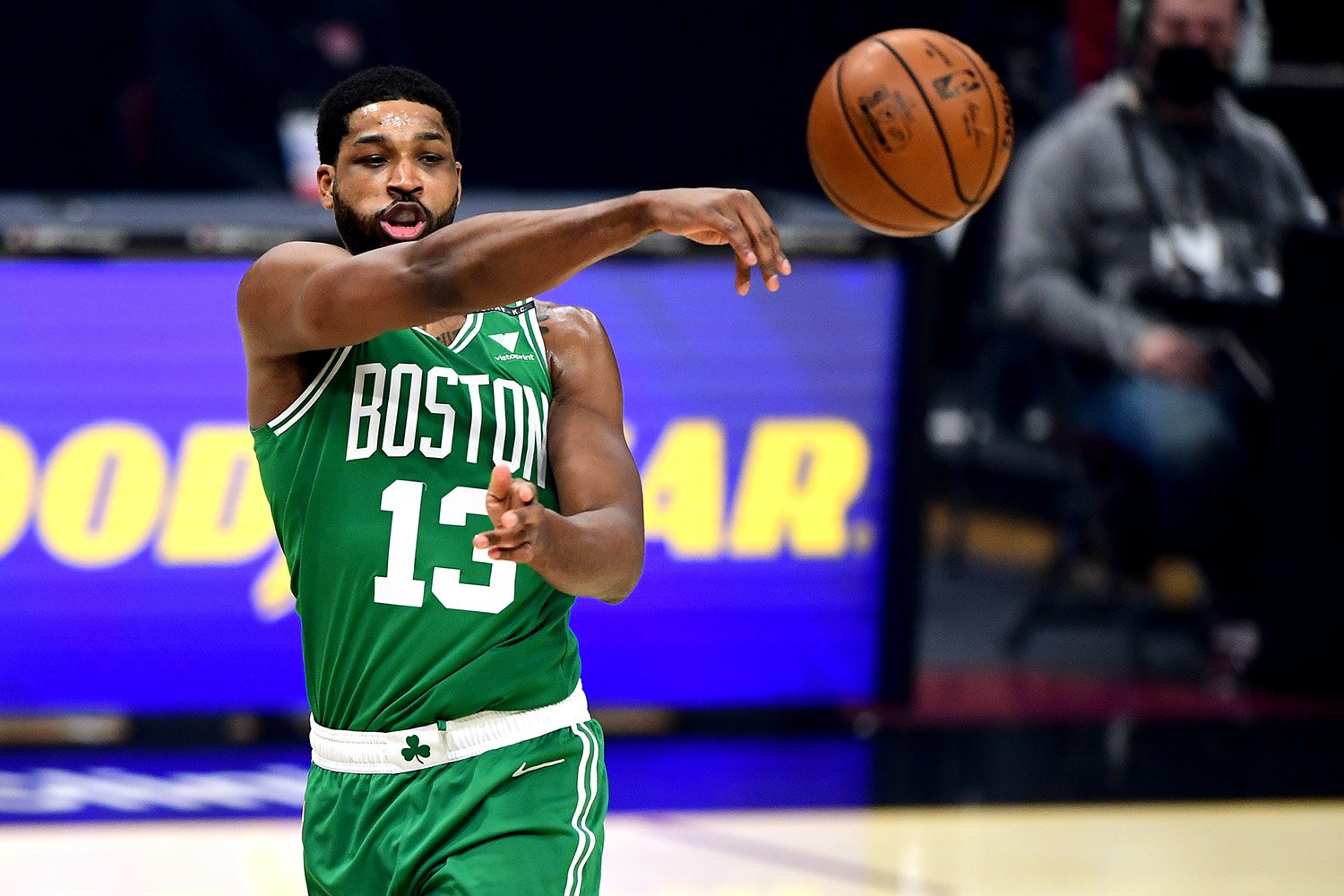 Boston Celtics player Tristan Thompson
