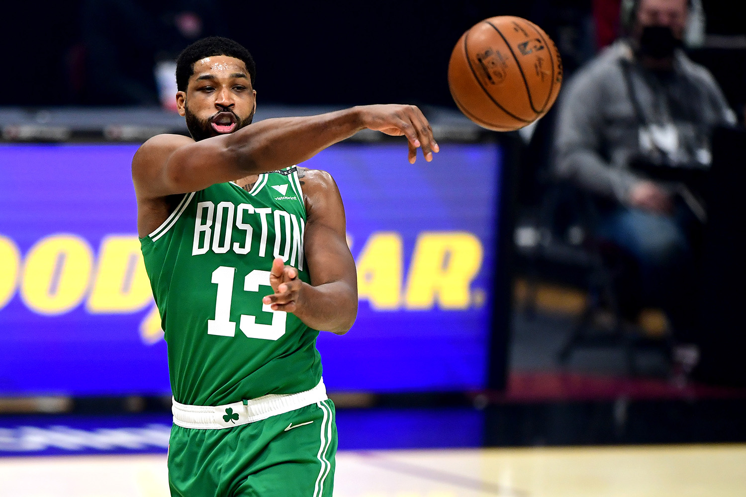 Boston Celtics player Tristan Thompson