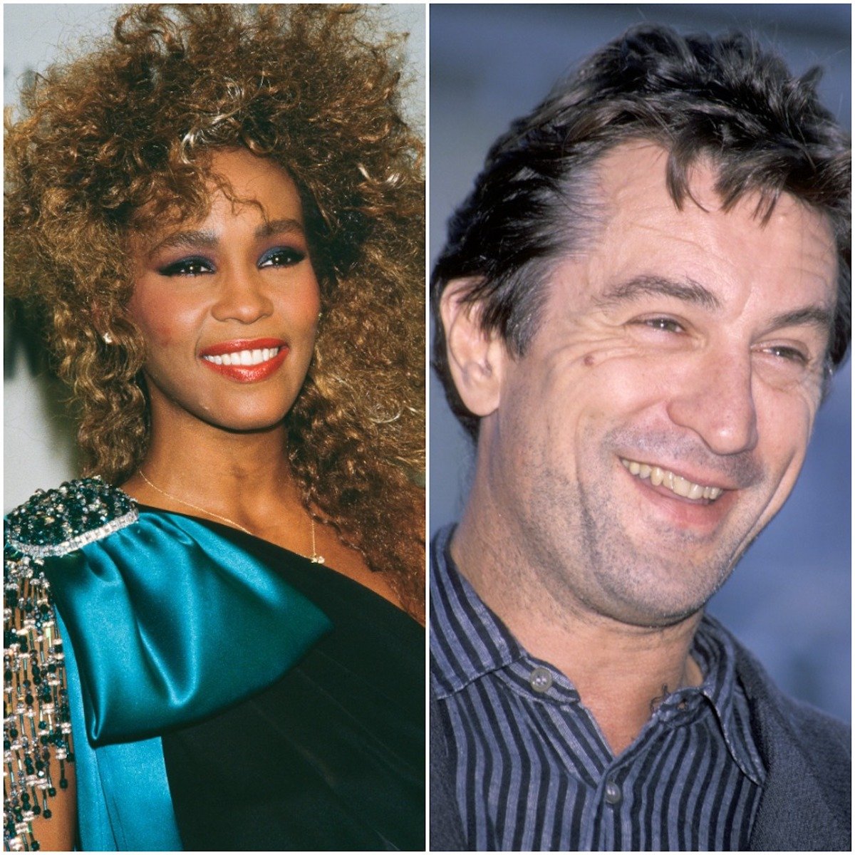 Whitney Houston and Robert De Niro