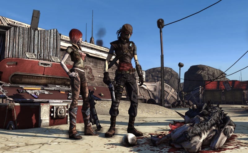 Lilith and Mordecai in Borderlands -- Cate Blanchett will play Lilith