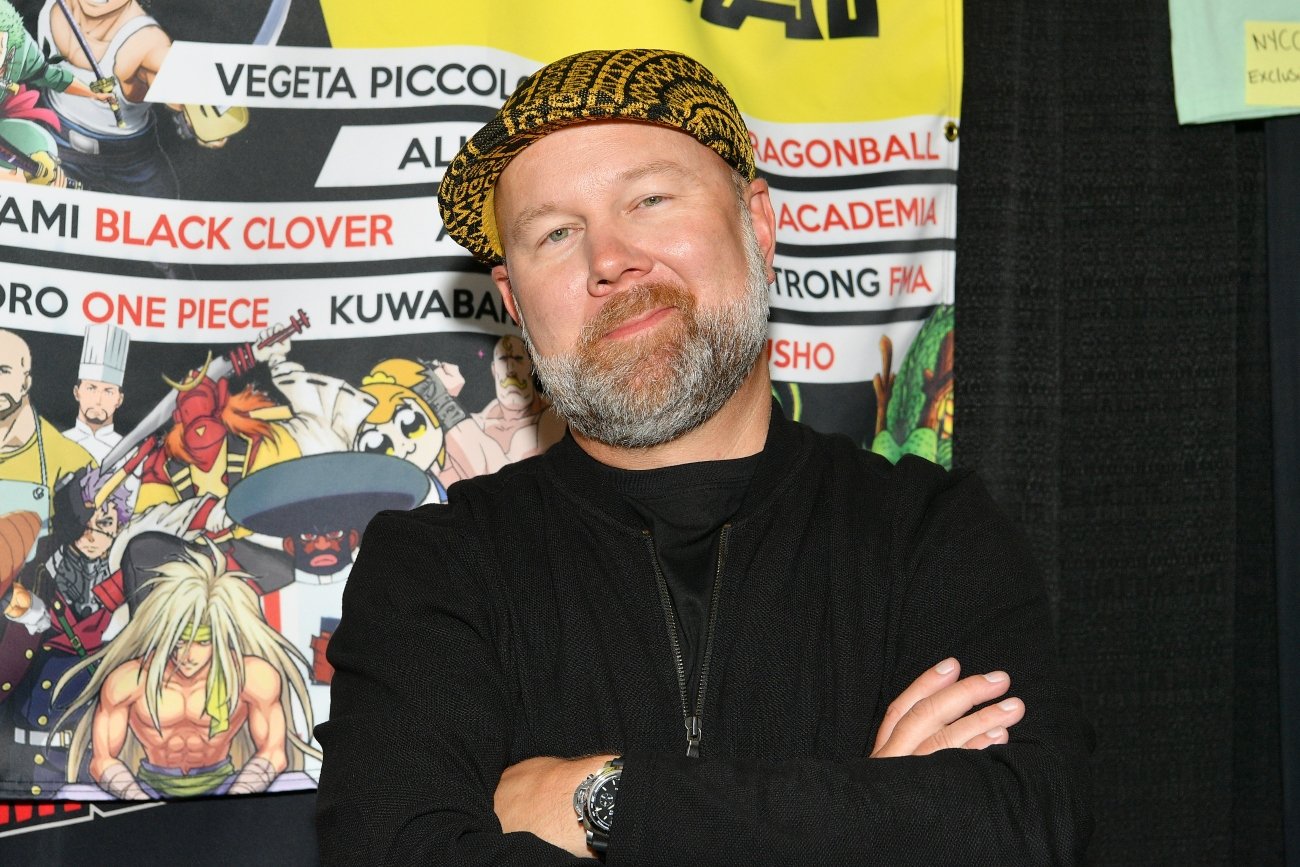 Christopher Sabat attends New York Comic Con 2019 in New York City