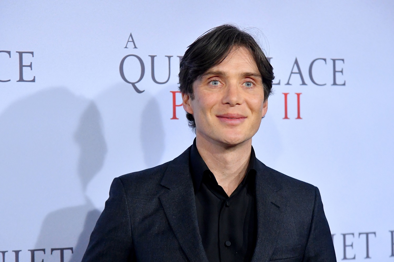 Actor Cillian Murphy poses for photographers at the premiere of 'A Quiet Place Part II.'