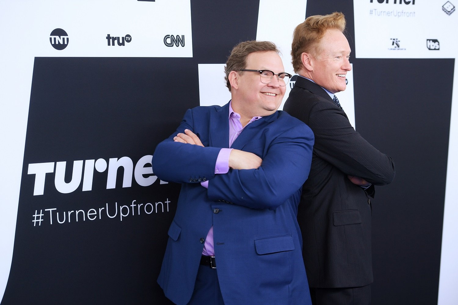 Andy Richter and Conan O'Brien