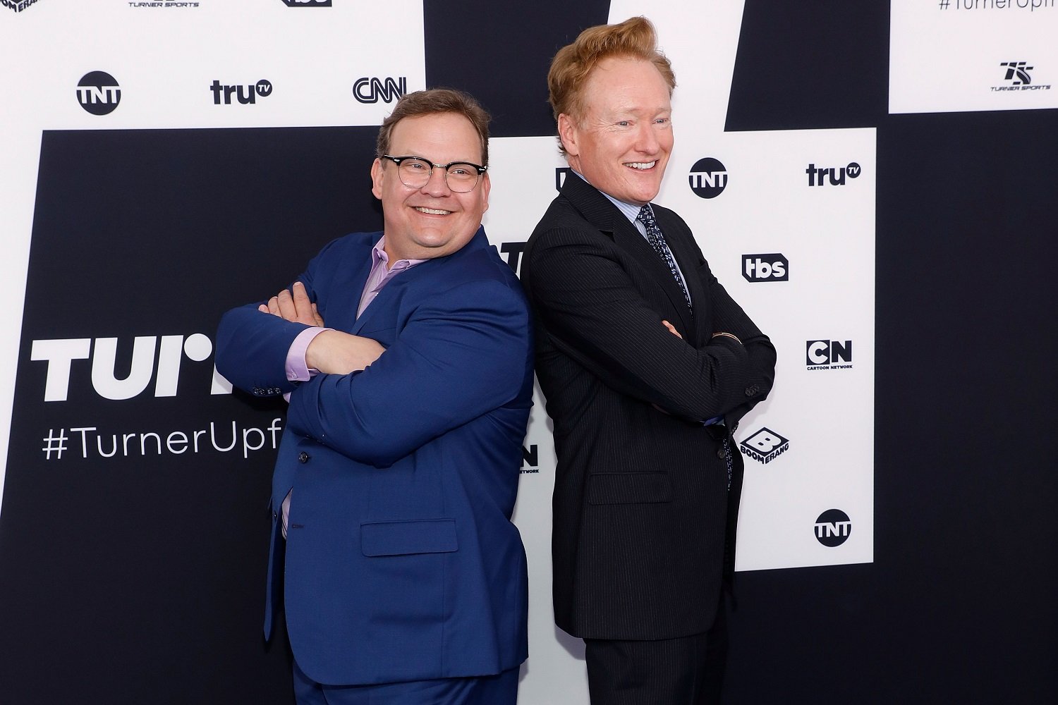 Andy Richter and Conan O'Brien