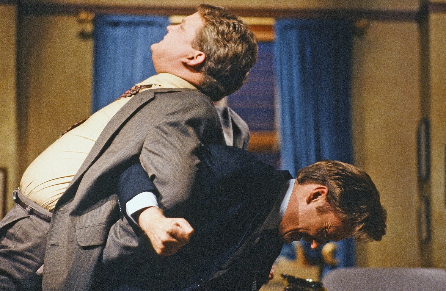 Andy Richter and Conan O'Brien on September 30, 1993