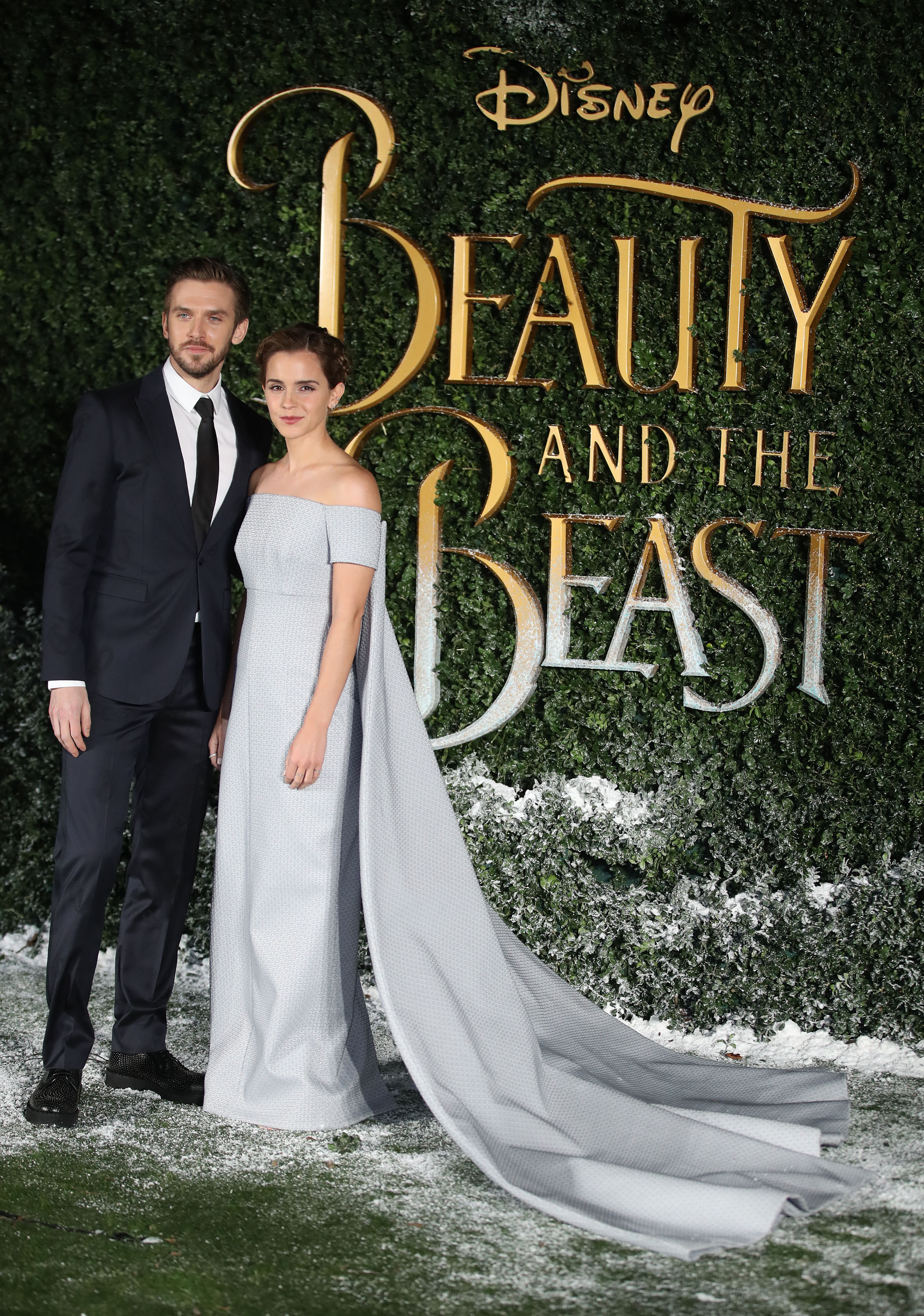 Emma Watson and Dan Stevens attend UK launch event for "Beauty And The Beast"