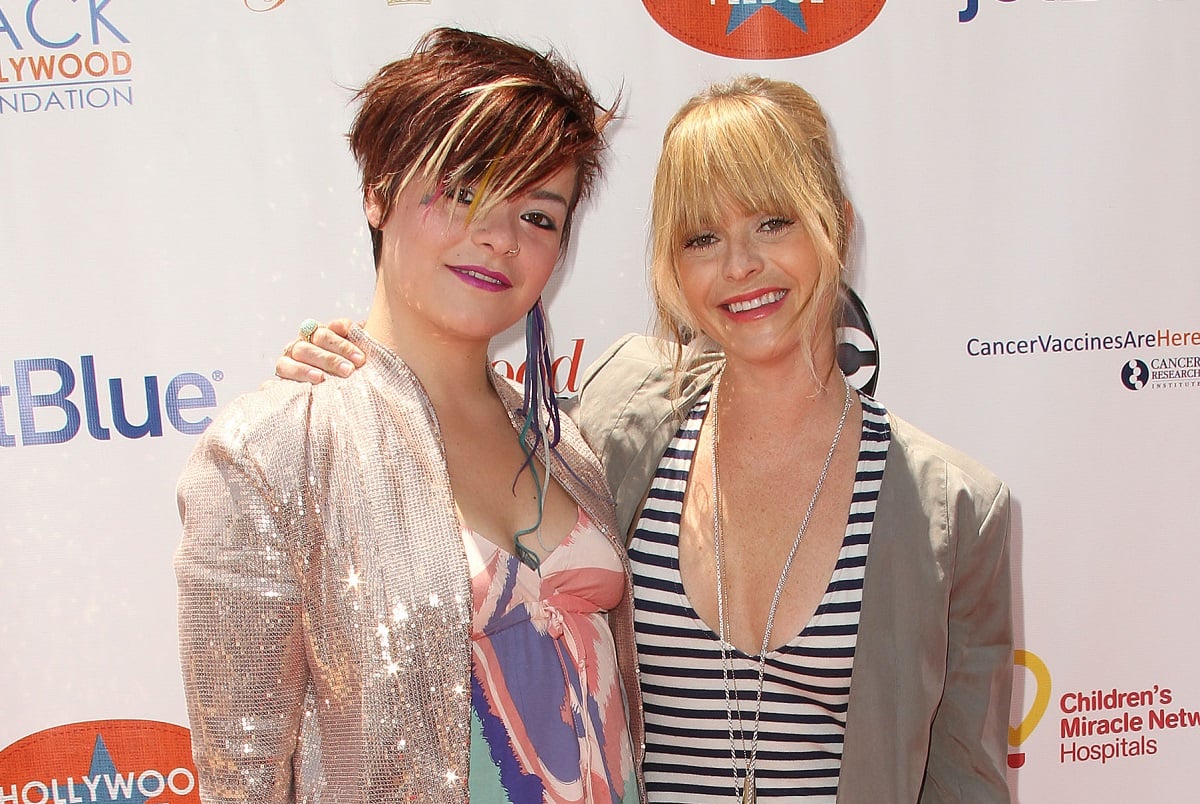 Holly Hartman (L) and Taryn Manning attend the Give Back Hollywood Foundation's VIP Launch Party for the 'Hollywood Pledge' on June 4, 2011, in Beverly Hills, California.