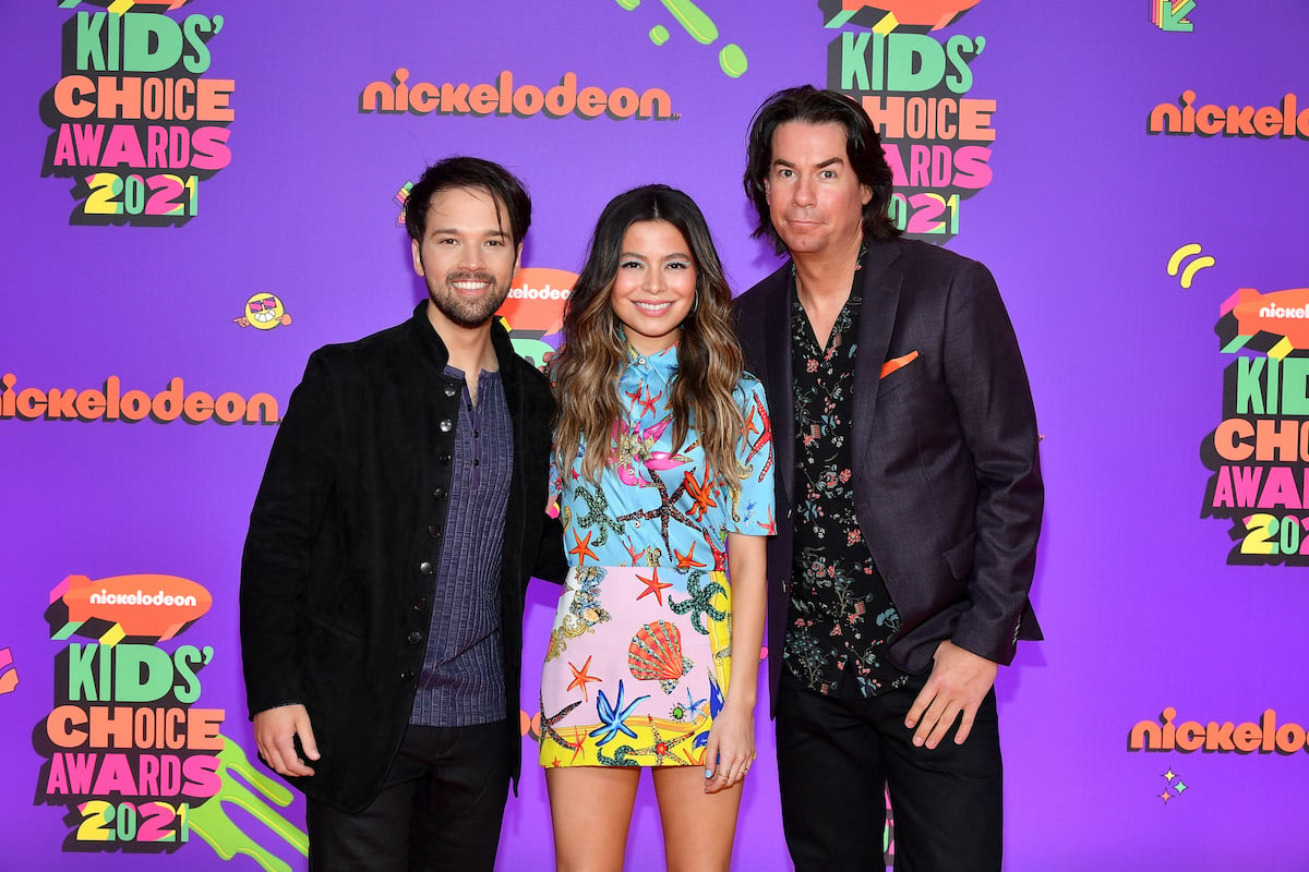 (L-R) Nathan Kress, Miranda Cosgrove, and Jerry Trainor