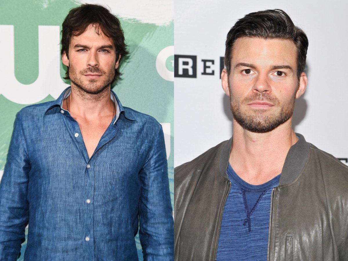 Ian Somerhalder of 'The Vampire Diaries' attends the The CW’s 2016 New York Upfront; Daniel Gillies attends WIRED Cafe at Comic Con 2015 in San Diego