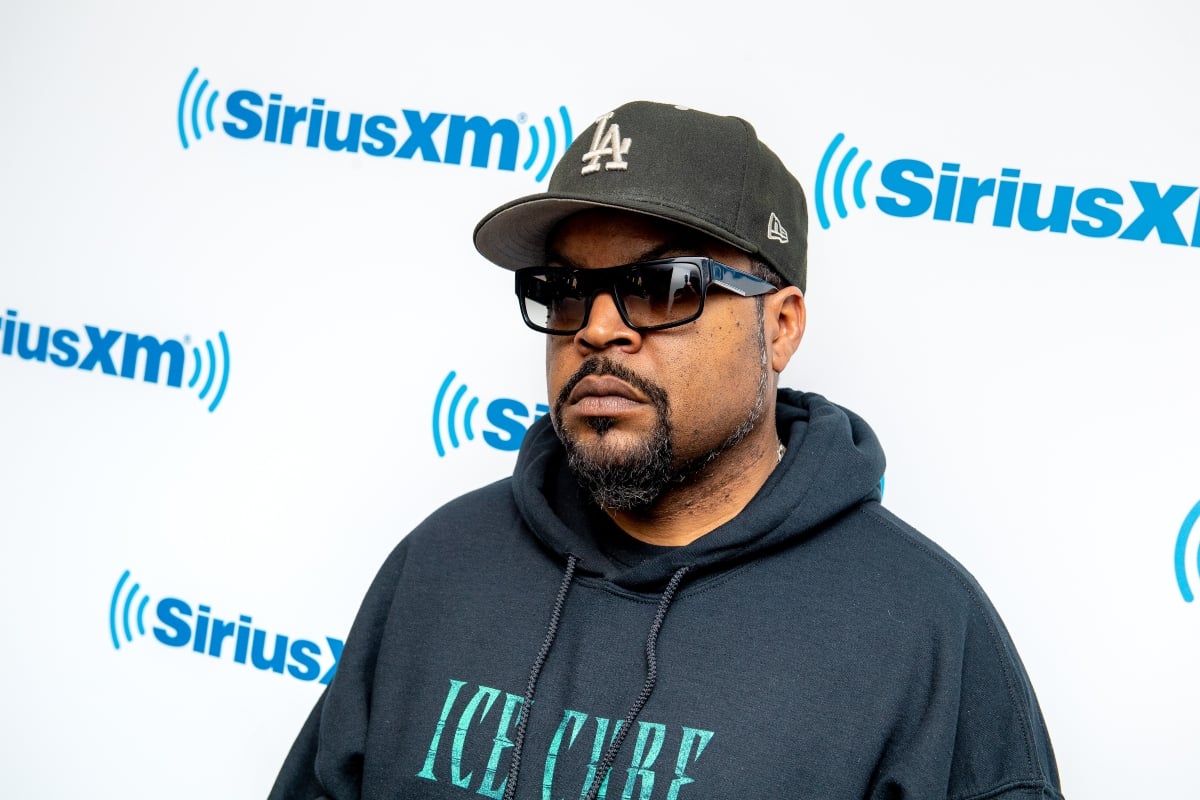 Ice Cube visits the ‘Sway in the Morning’ show on Shade 45 at SiriusXM Studios in 2018 in New York City