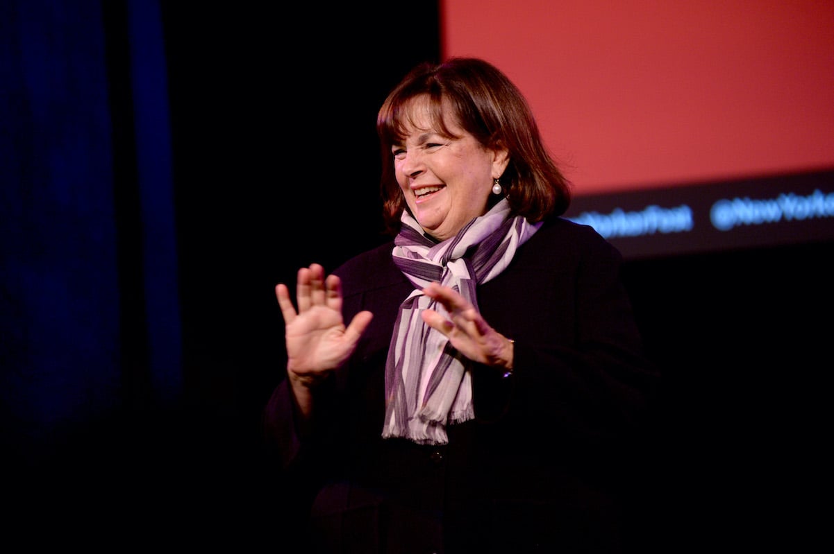 'Barefoot Contessa' star Ina Garten smiles as she speaks at the 2019 New Yorker Festival