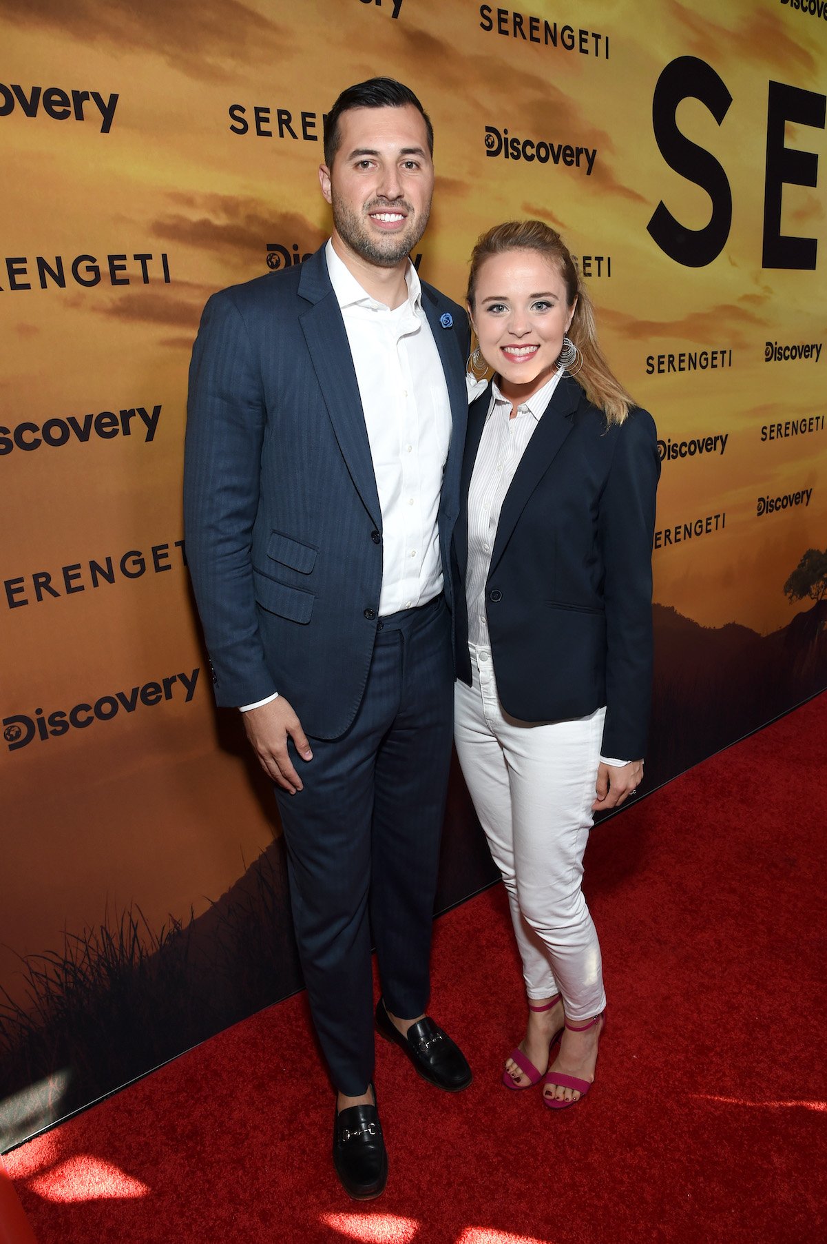 Jeremy Vuolo and Jinger Duggar in 2019