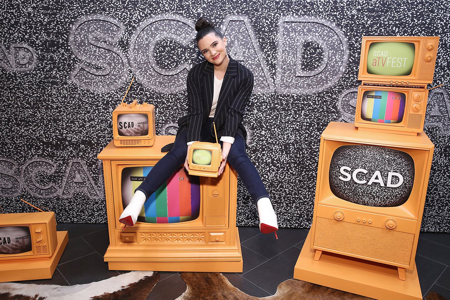 Katie Stevens attends the SCAD aTV Fest in 2020.