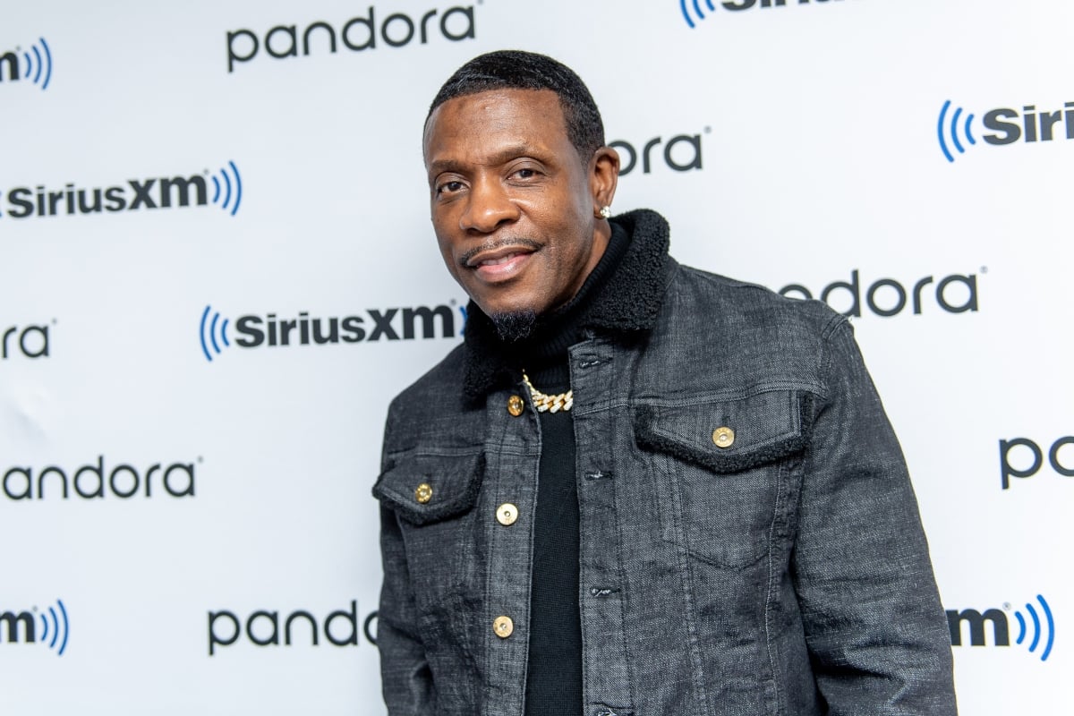 Keith Sweat visits SiriusXM on October 30, 2019 in New York City
