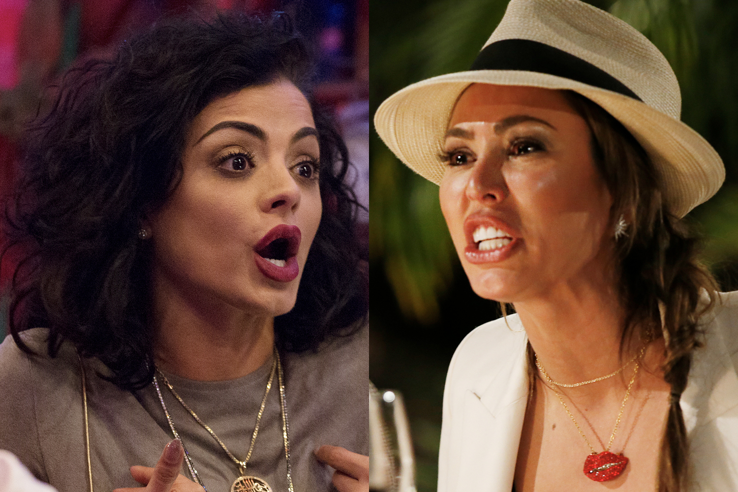 Golnesa 'GG' Gharachedaghi and Kelly Dodd on 'Shahs of Sunset' and 'RHOC,' respectively