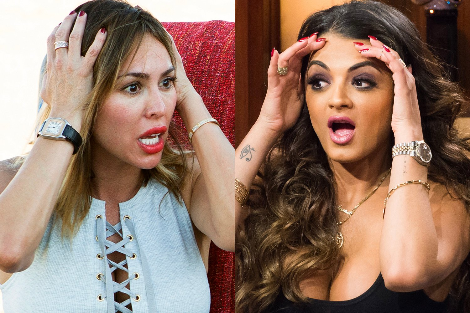 Golnesa 'GG' Gharachedaghi and Kelly Dodd on 'Shahs of Sunset' and 'RHOC,' respectively