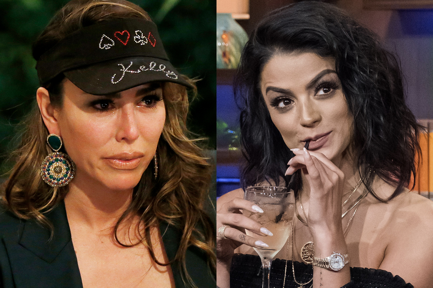 Golnesa 'GG' Gharachedaghi and Kelly Dodd on 'Shahs of Sunset' and 'RHOC,' respectively