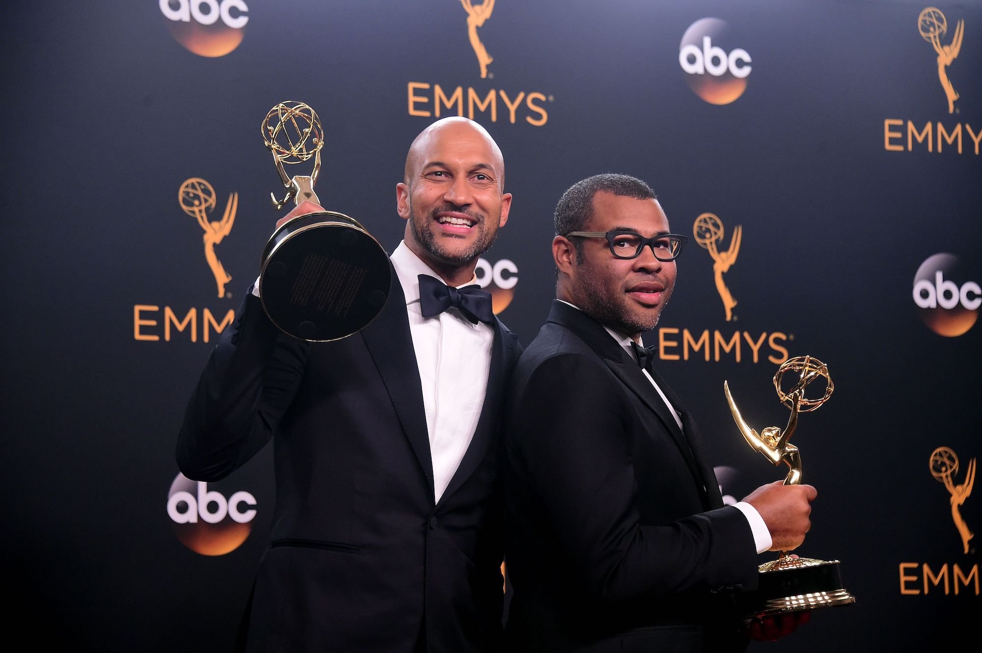 Actors Keegan-Michael Key and Jordan Peele