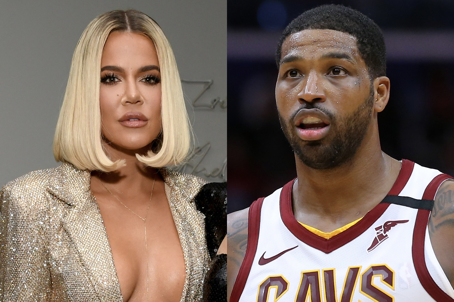 Khloé Kardashian and Tristan Thompson