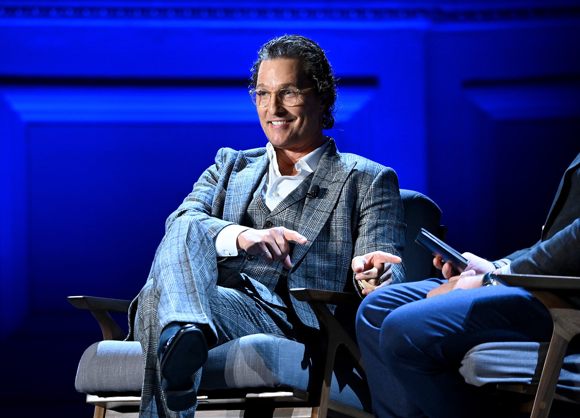 Matthew McConaughey during HISTORYTalks Leadership & Legacy at Carnegie Hall in 2019