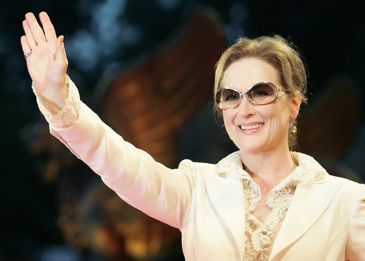 Meryl Streep arrives for the screening of 'The Devil Wears Prada' at the Lido of Venice, 07 September 2006, during the 63rd Venice International Film Festival.