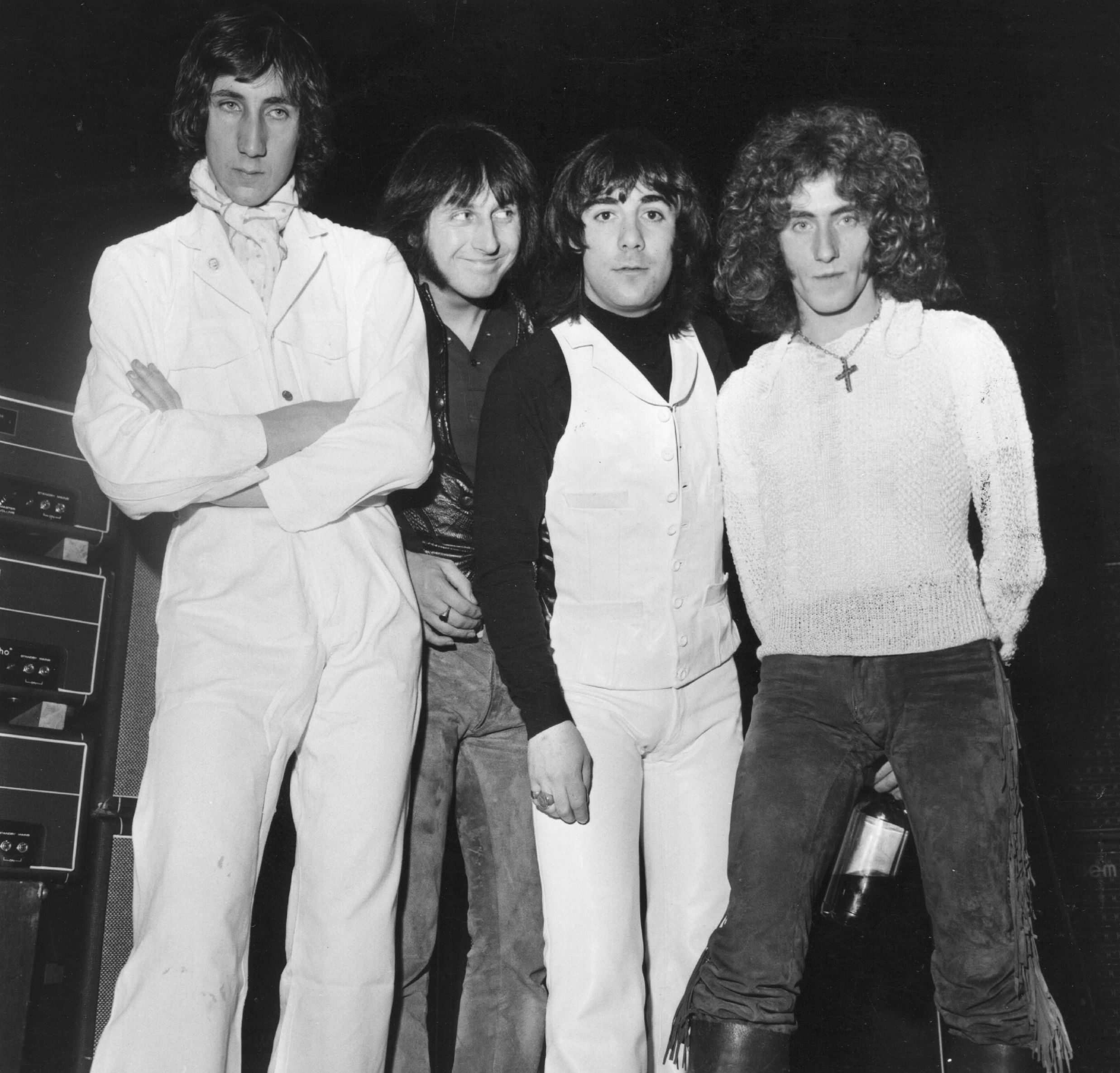 The Who's Pete Townshend, John Entwistle, Keith Moon. and Roger Daltrey