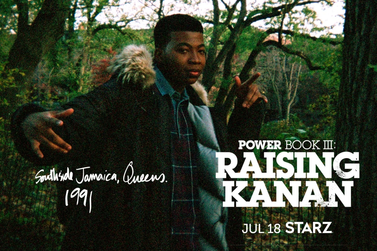 'Power Book III: Raising Kanan' Season 1 Key Art featuring Mekai Curtis