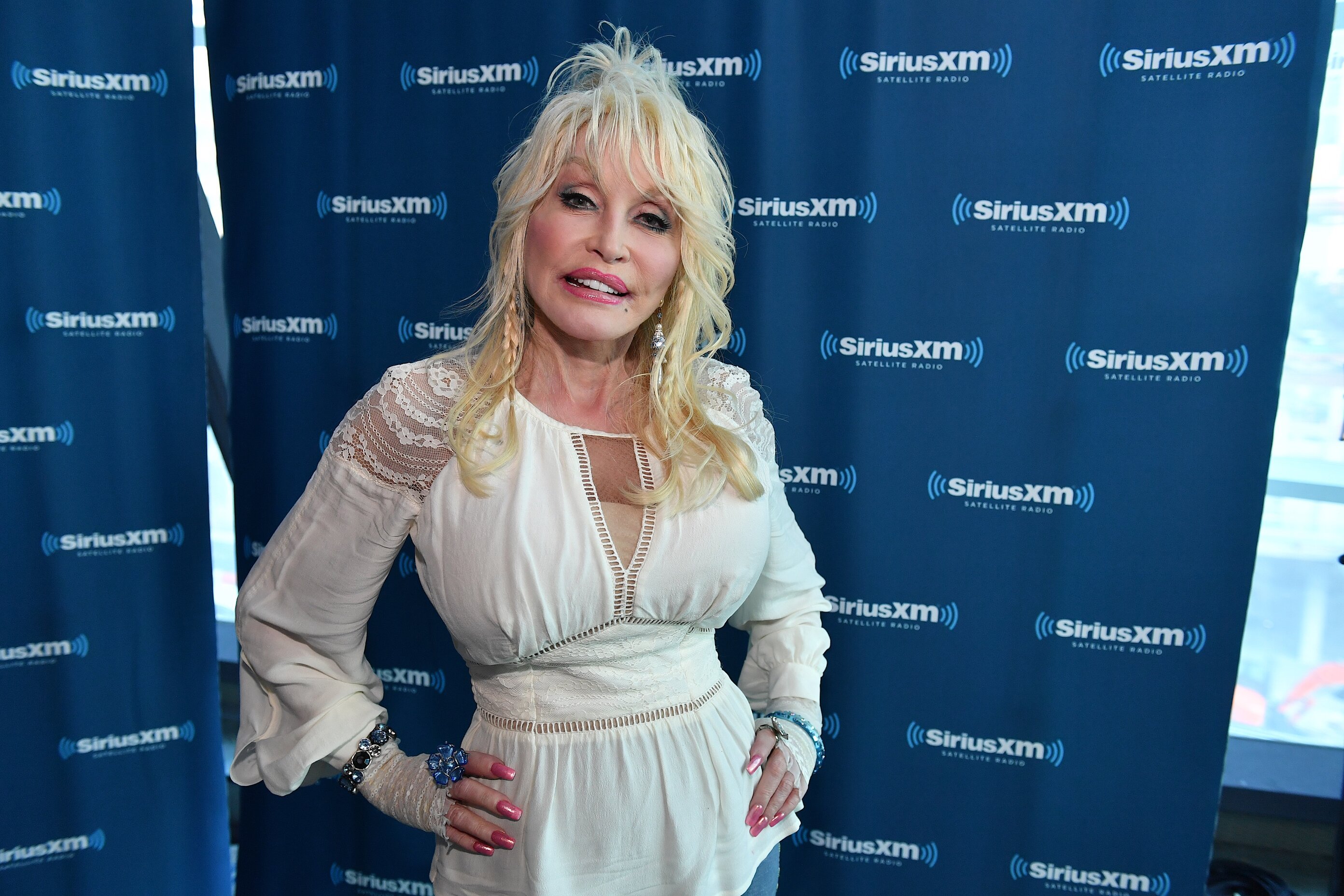 Dolly Parton Visits The SiriusXM Studios In Nashville