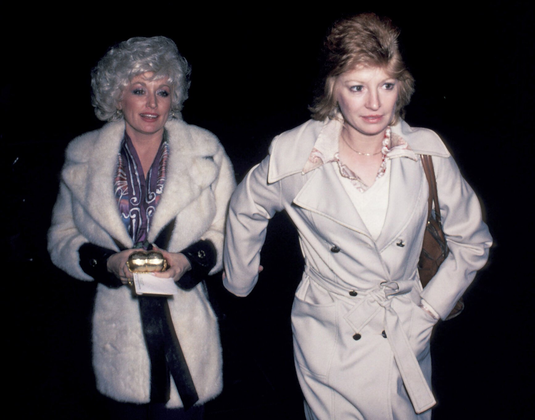 Dolly Parton and Judy Ogle arriving at Nirvana in New York City, NY.