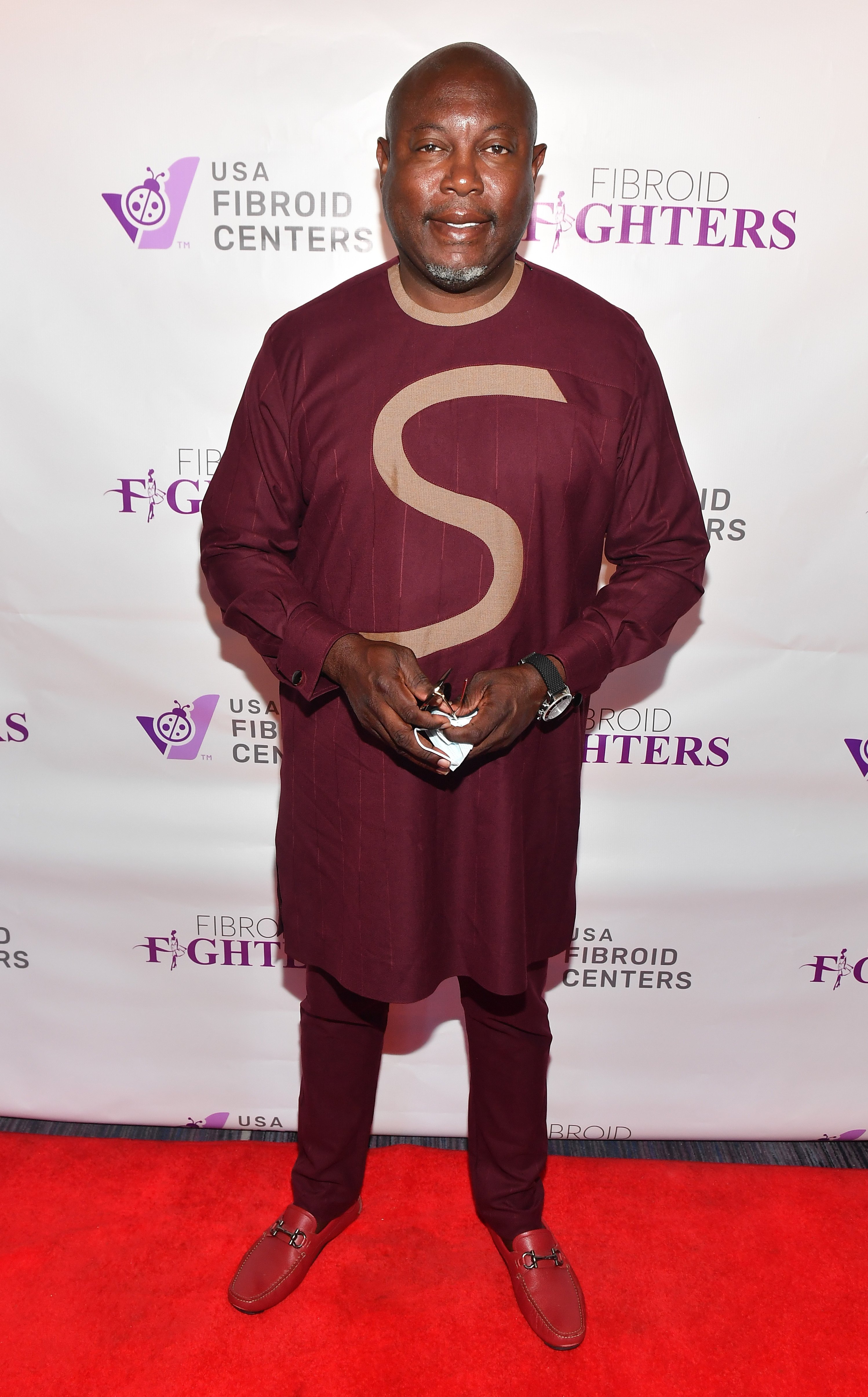 Simon Guobadia at an event for The Fight For Fibroids in Atlanta
