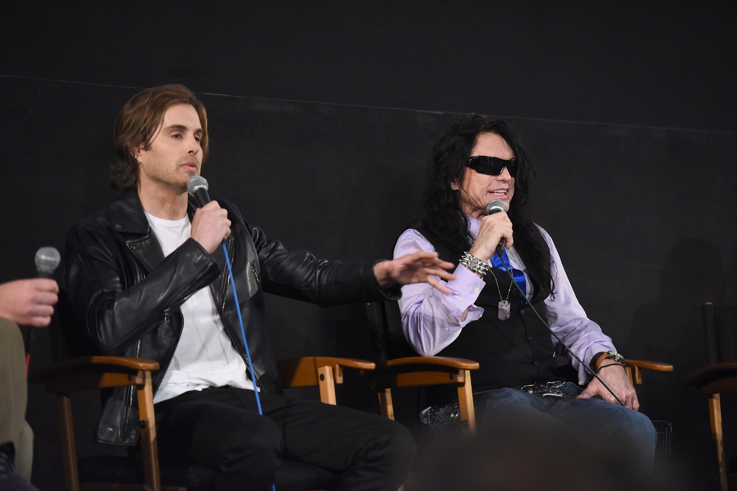 The Room actors Tommy Wiseau and Greg Sestero