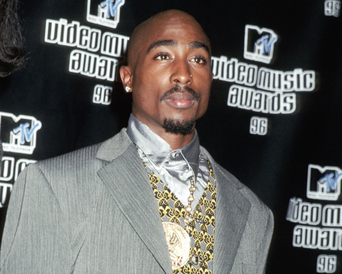 Tupac Shakur at the 1996 MTV VMAs