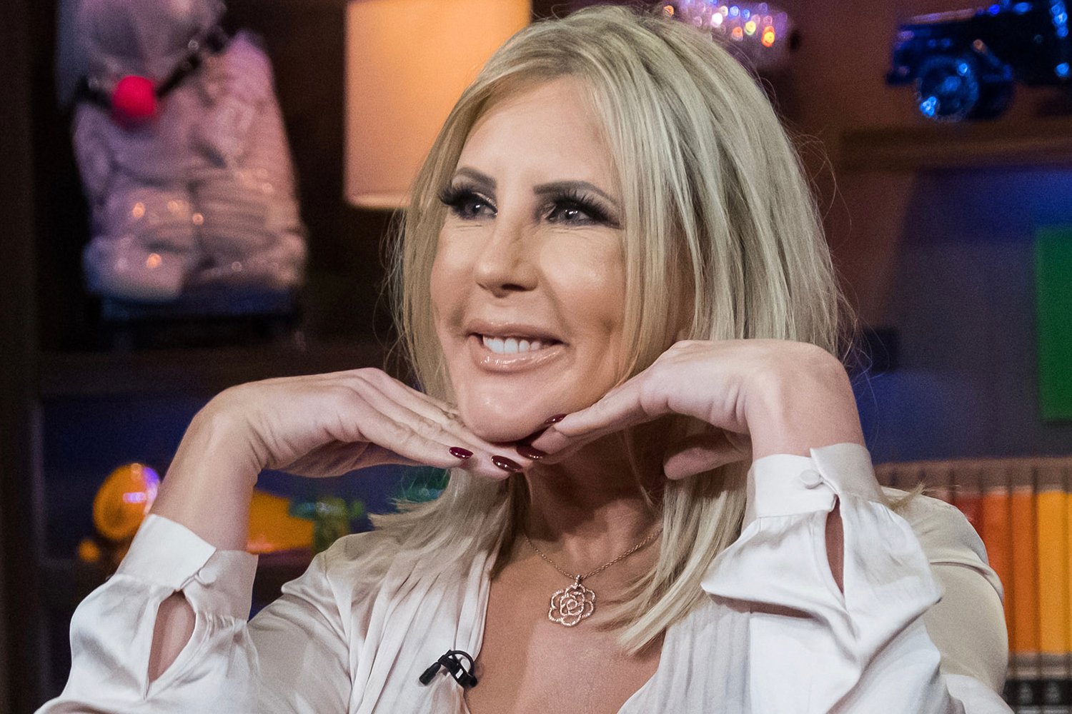 Vicki Gunvalson during an appearance on 'Watch What Happens Live'