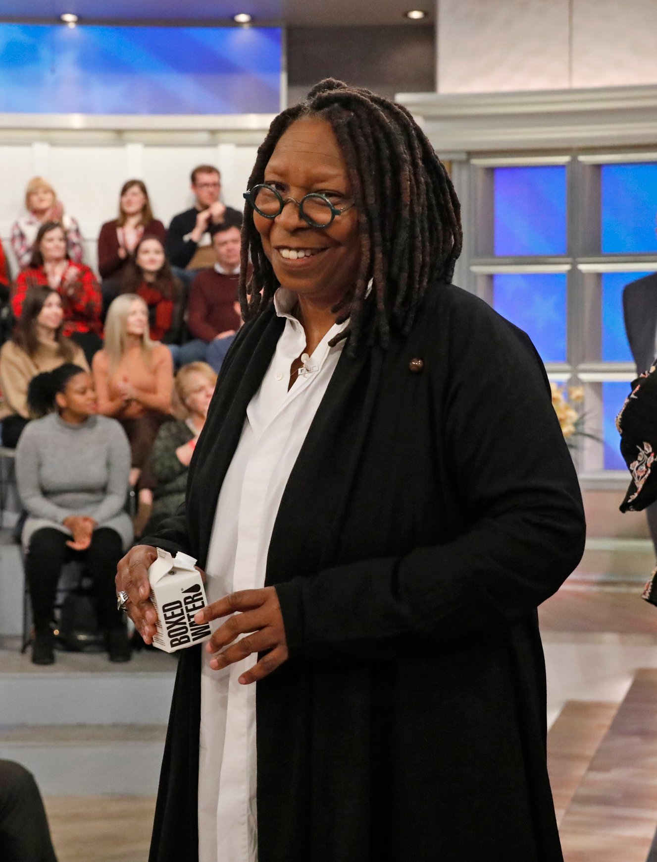 Whoopi Goldberg on the set of 'The View' in 2019