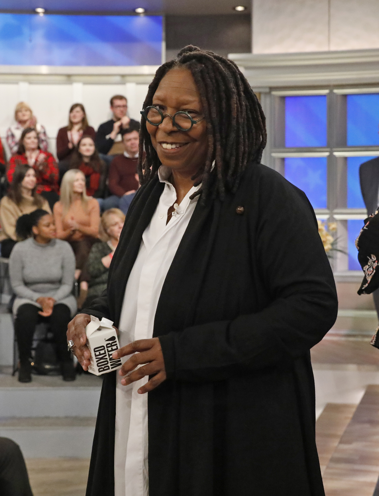 Whoopi Goldberg on the set of 'The View' in 2019
