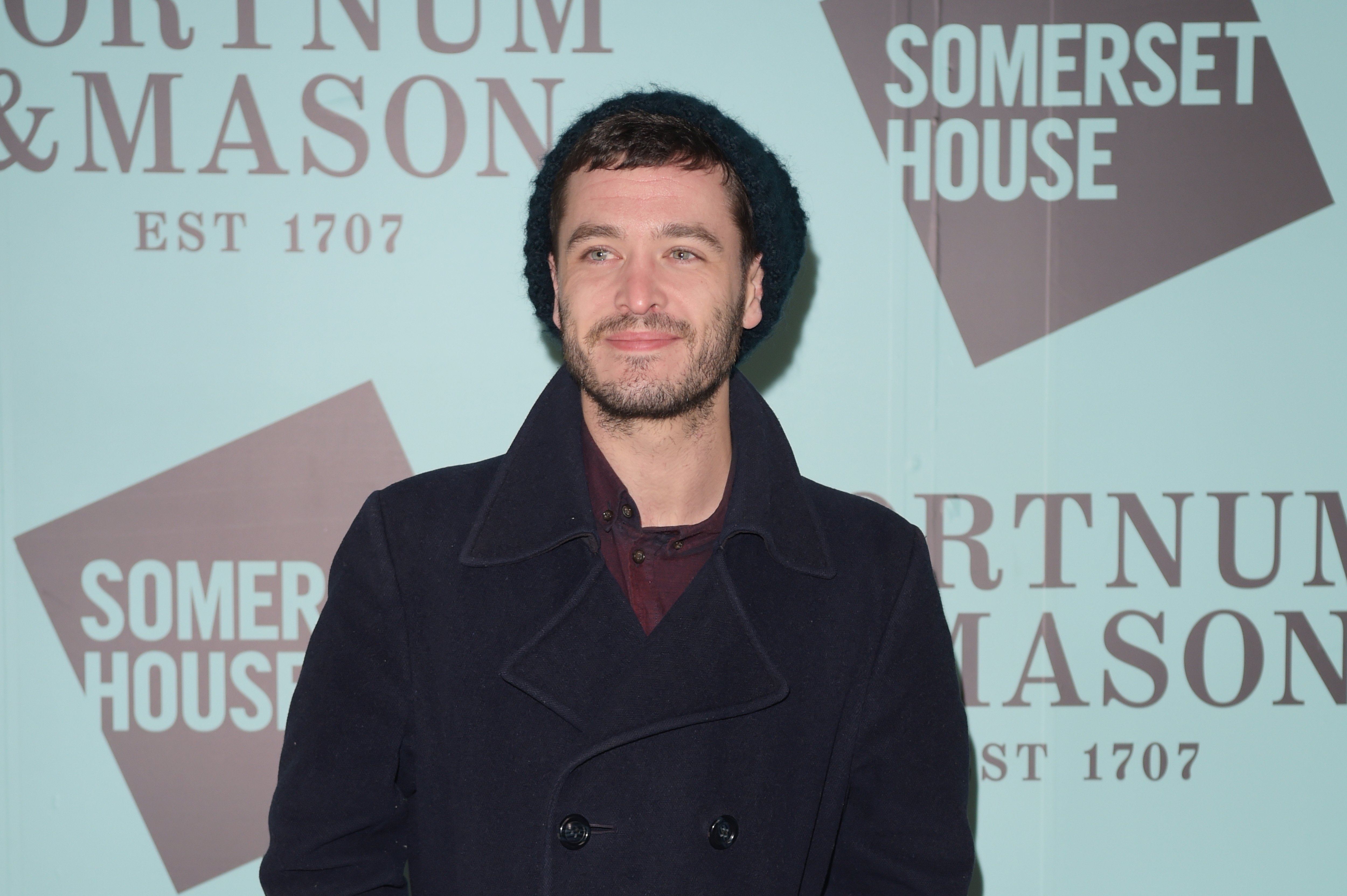 Alexander Vlahos attends the opening party of Skate at Somerset House