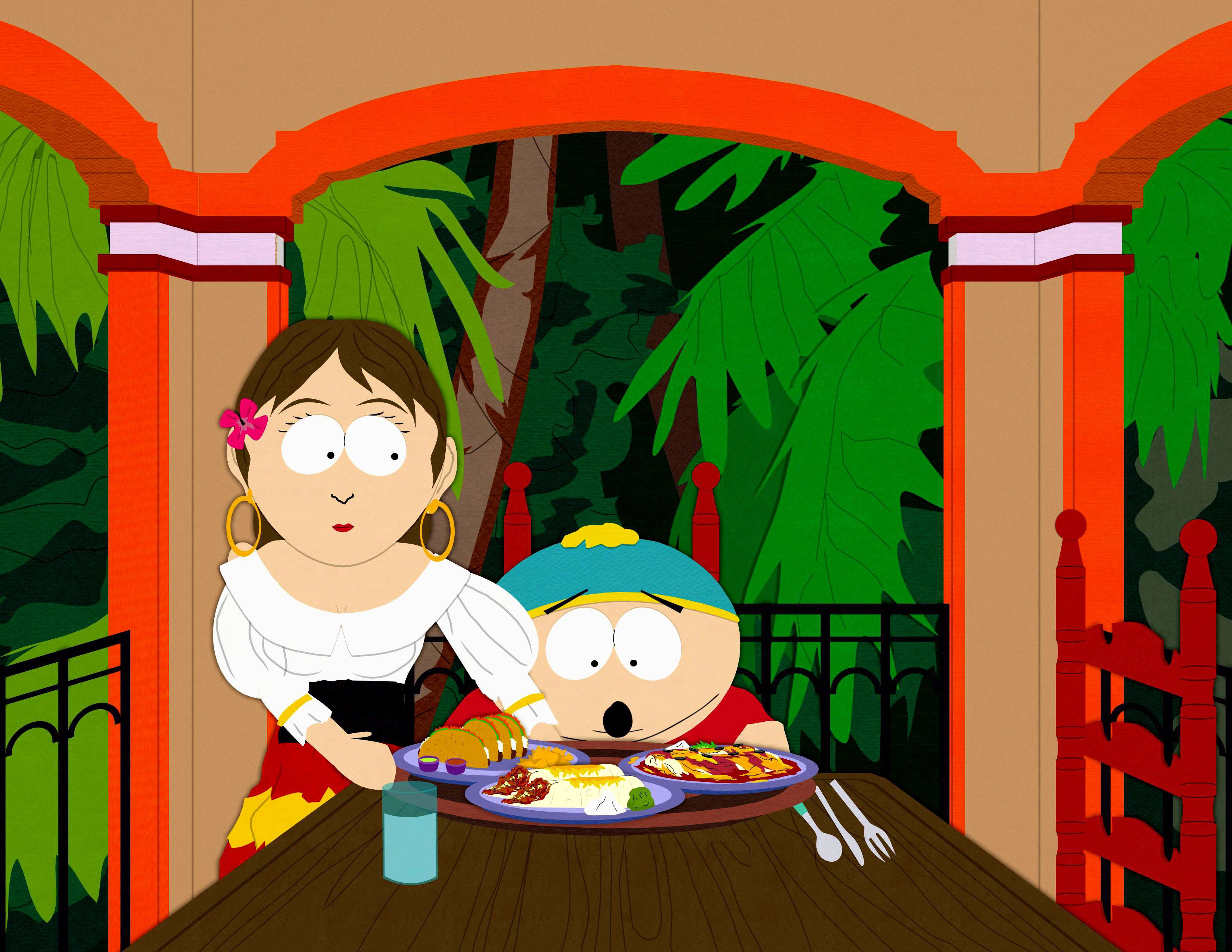Casa Bonita: Cartman eats Mexican food