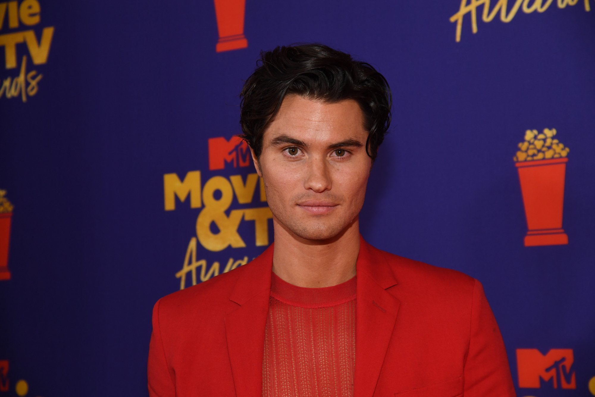 Chase Stokes attending the 2021 MTV Movie & TV Awards