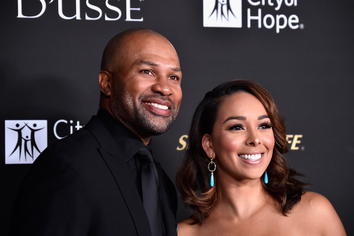 Derek Fisher and Gloria Govan