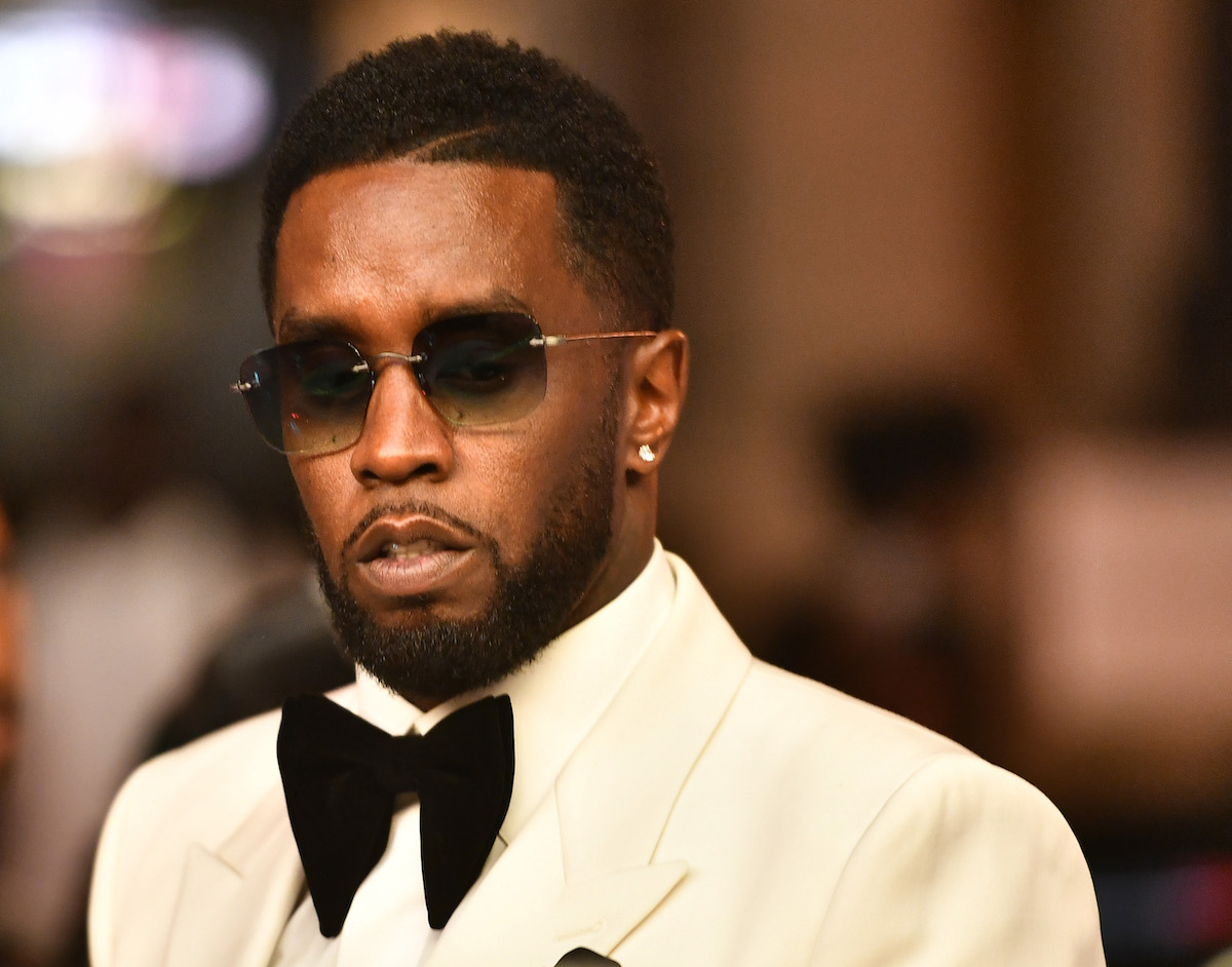 Sean "Diddy" Combs at a black tie event