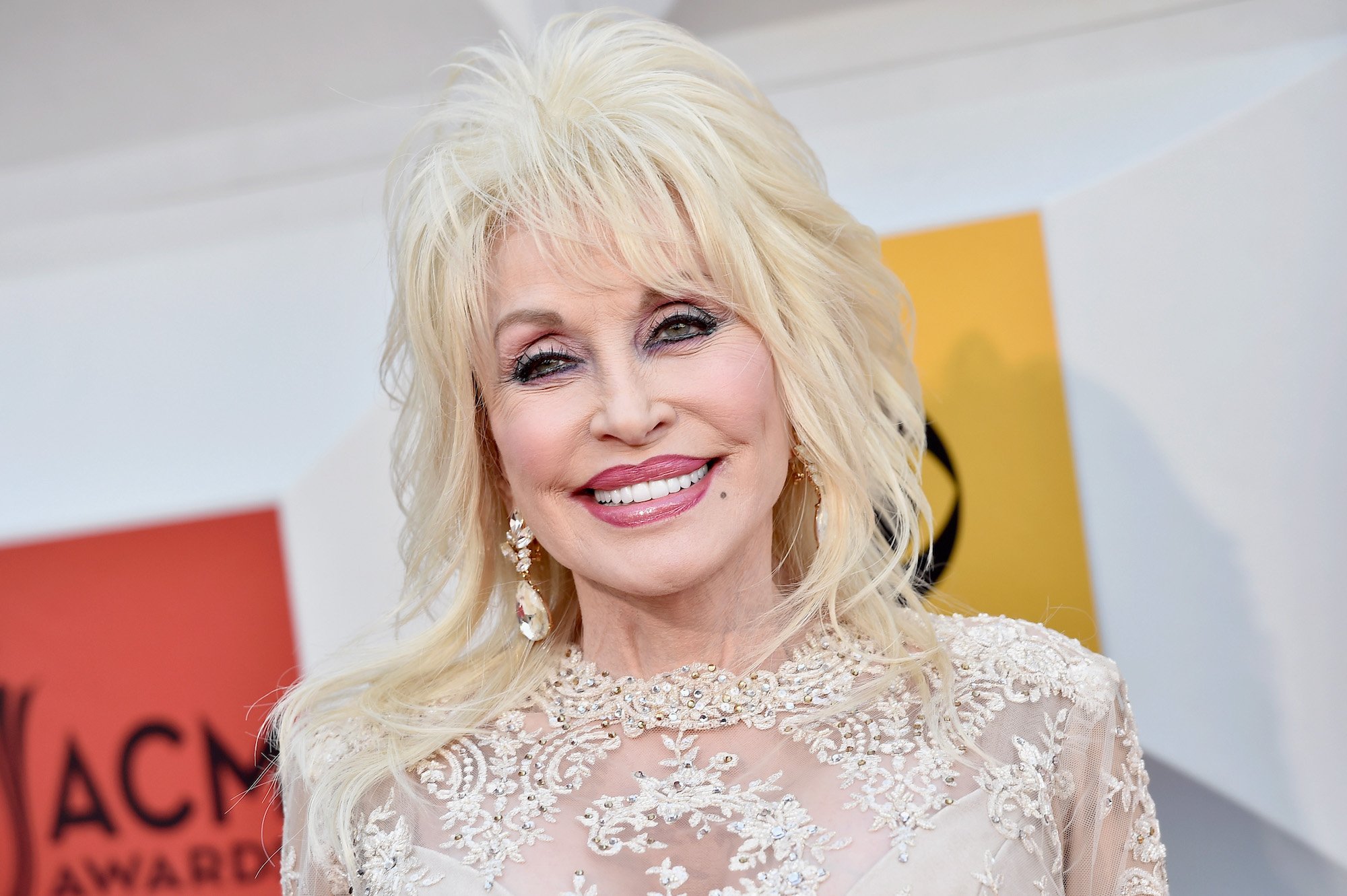 Dolly Parton attending the 51st Academy Of Country Music Awards in 2016